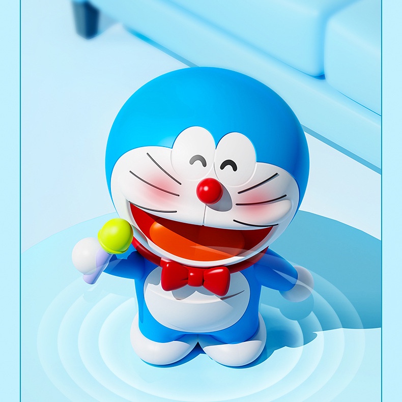 Doraemon Loa bluetooth mini rst10777 hifi Âm Thanh Thấp Hình Doremon Dễ Thương Chất Lượng Cao