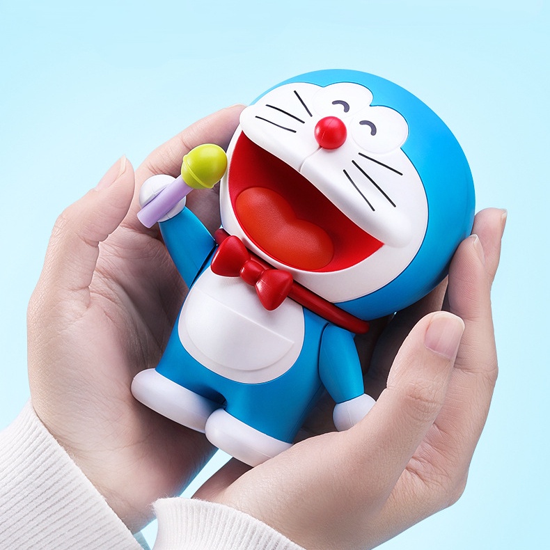 Doraemon Loa bluetooth mini rst10777 hifi Âm Thanh Thấp Hình Doremon Dễ Thương Chất Lượng Cao