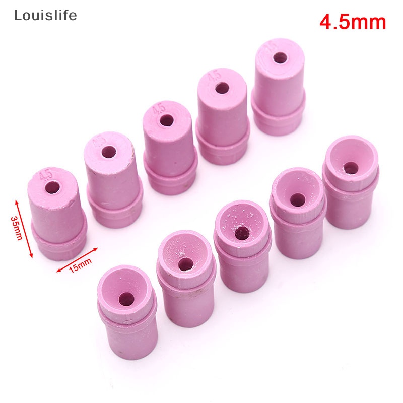 Louislife Set 10 Đầu Phun Khí Bằng Sứ Cho Máy Chà Nhám Tự Động
