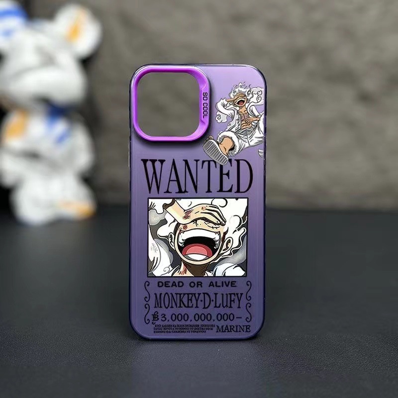 Hoạt Hình Ốp Điện Thoại Chống Rơi In Hình anime nica luffy Cho iphone 15 14 13 12 11 pro max 14 plus