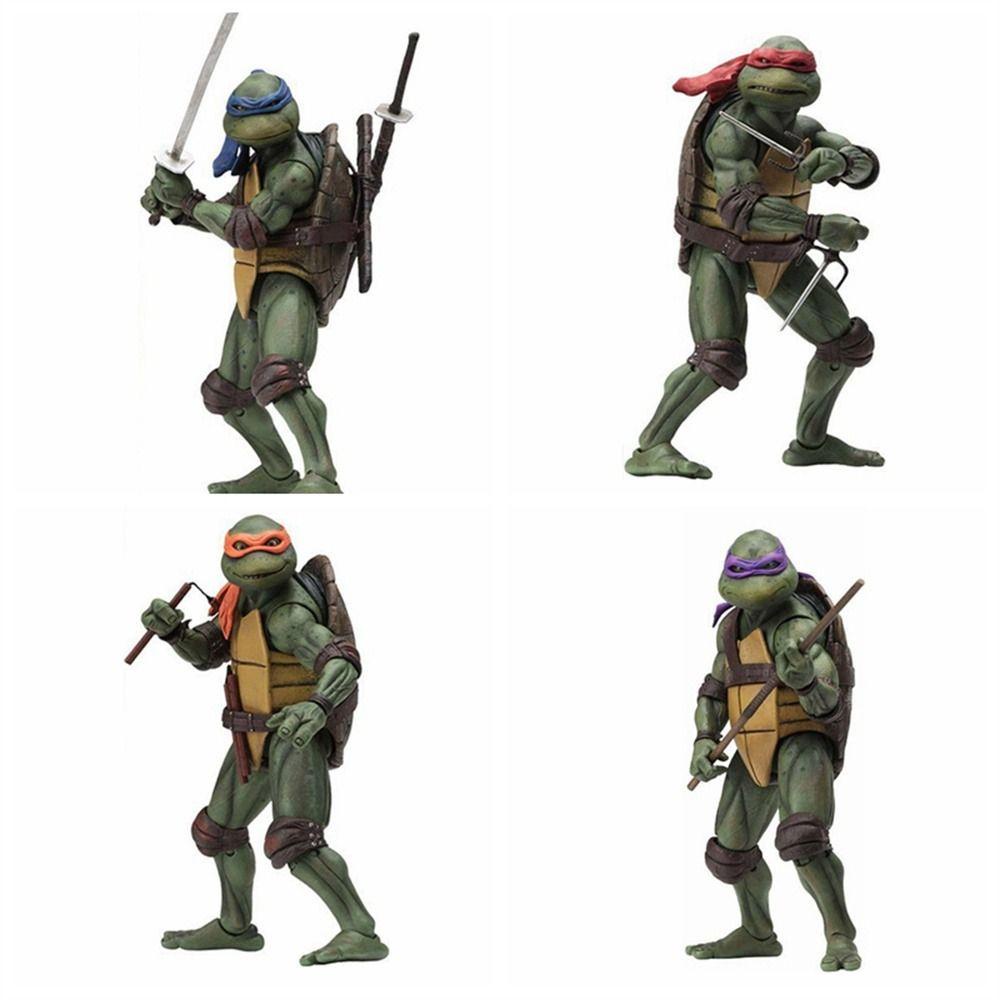 Mô Hình Nhân Vật ninja Rùa Phiên Bản Giới Hạn neca 1990