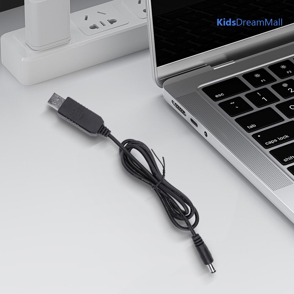 Dây Cáp Tăng Áp Nguồn usb dc Sang dc 5v / 9v / 12v 2.1x5.5mm