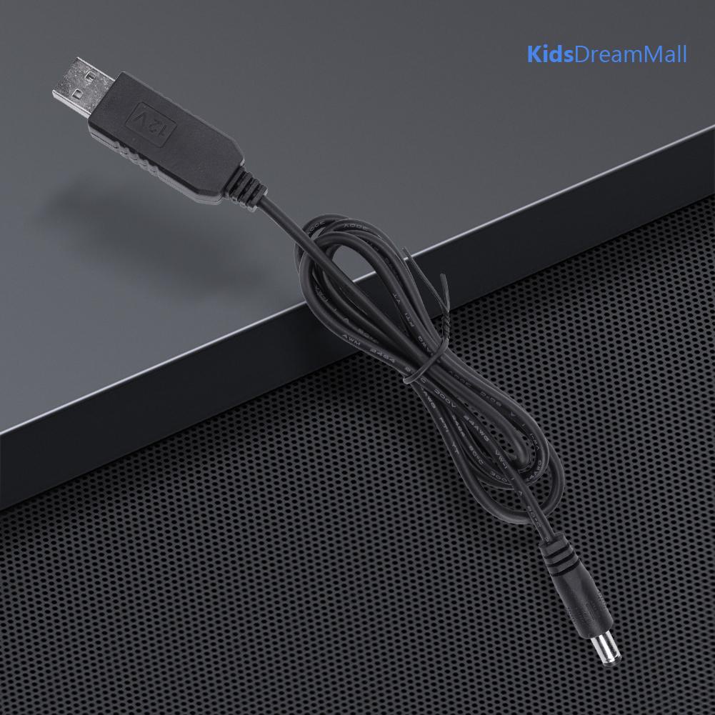 Dây Cáp Tăng Áp Nguồn usb dc Sang dc 5v / 9v / 12v 2.1x5.5mm