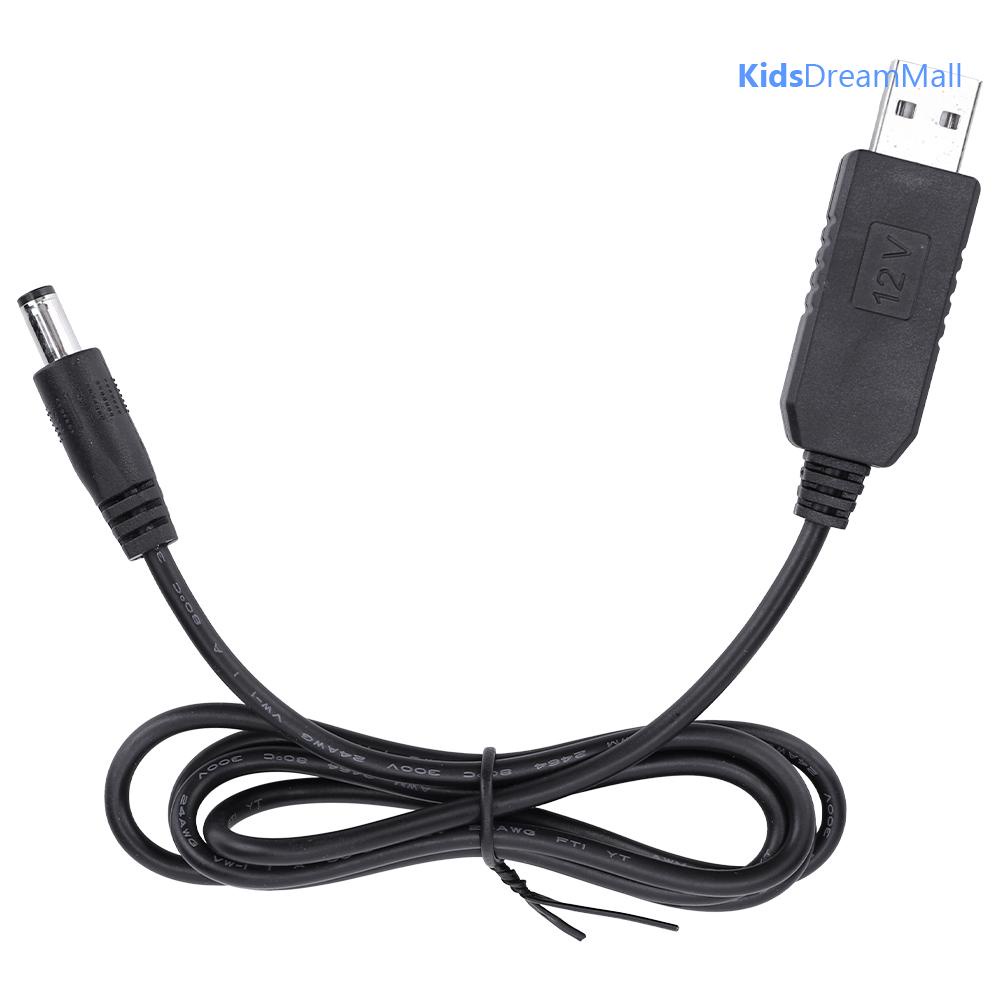 Dây Cáp Tăng Áp Nguồn usb dc Sang dc 5v / 9v / 12v 2.1x5.5mm