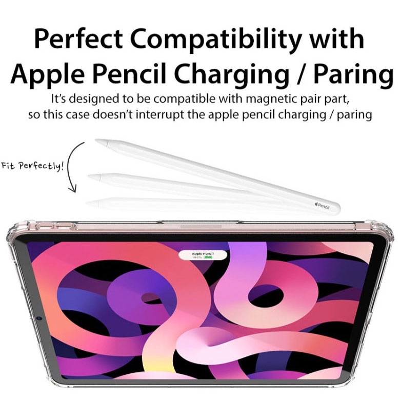 ARAREE iPad Air 4th Mach Stand Case 11-Inch Clear Stand Protective Cover