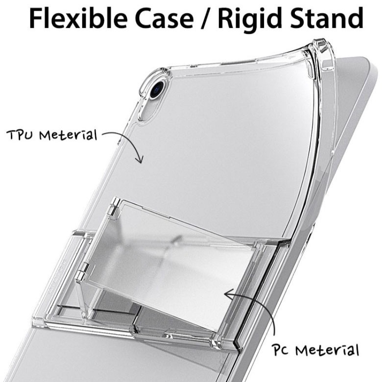 ARAREE iPad Air 4th Mach Stand Case 11-Inch Clear Stand Protective Cover