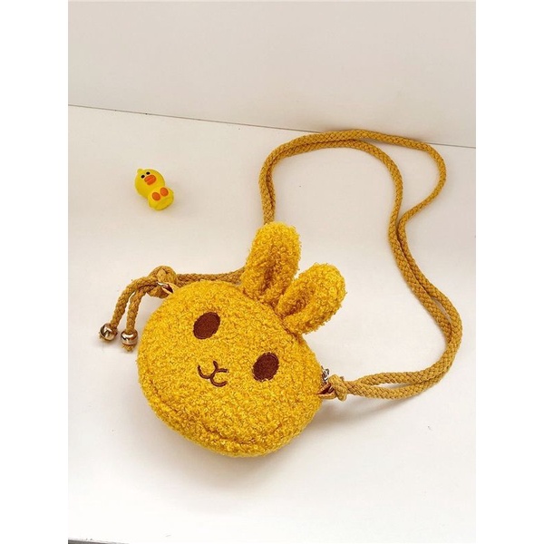 Mới Túi Đeo Chéo Hình Thỏ Xinh Xắn Dành Cho Bé Gái