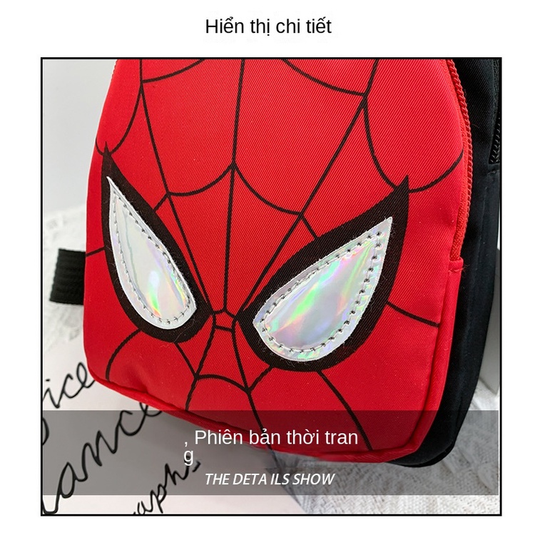 Túi Đeo Chéo Vai Họa Tiết Hoạt Hình Phong Cách Hàn Quốc Dễ Thương Dành Cho Bé Trai w2ya