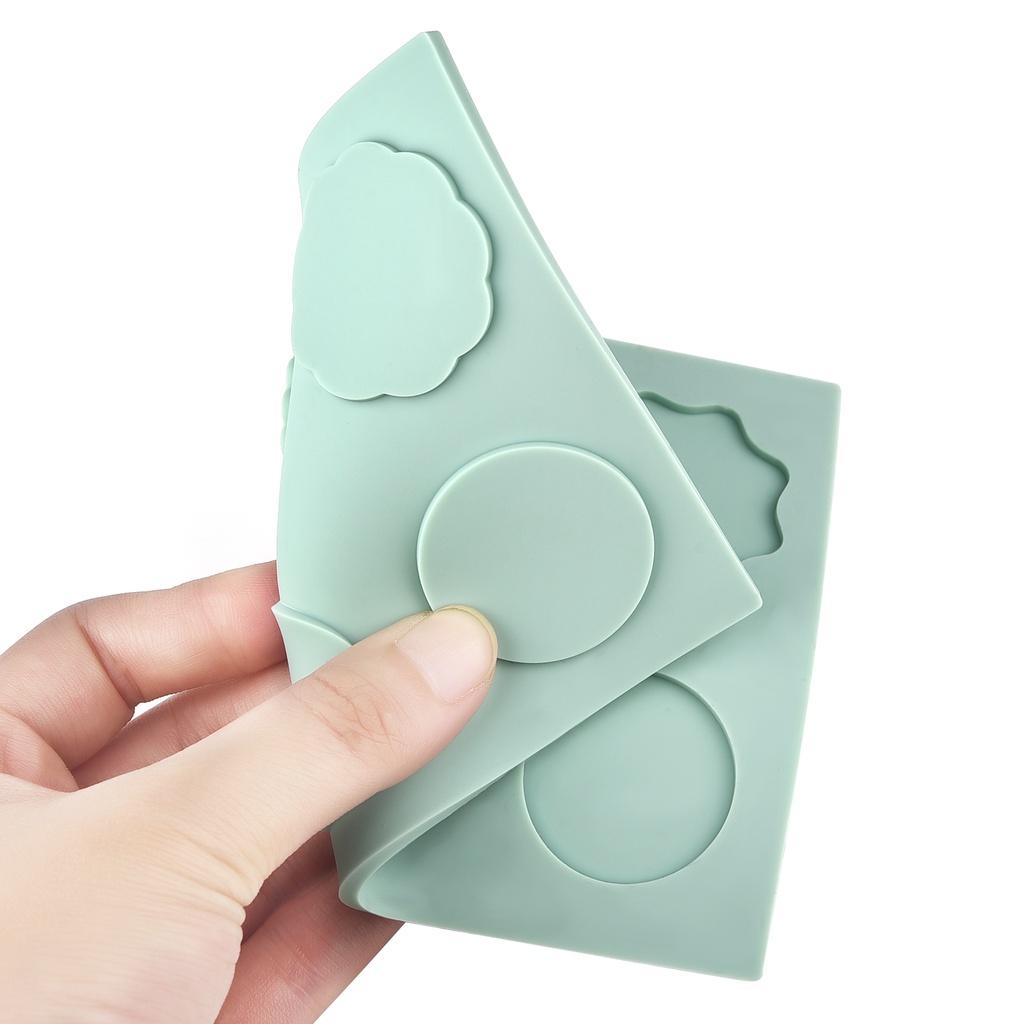 Sáp con dấu silicone khuôn pad nhiều kích cỡ niêm phong sáp cố định hình pad niêm phong phong bì mời DIY làm công cụ