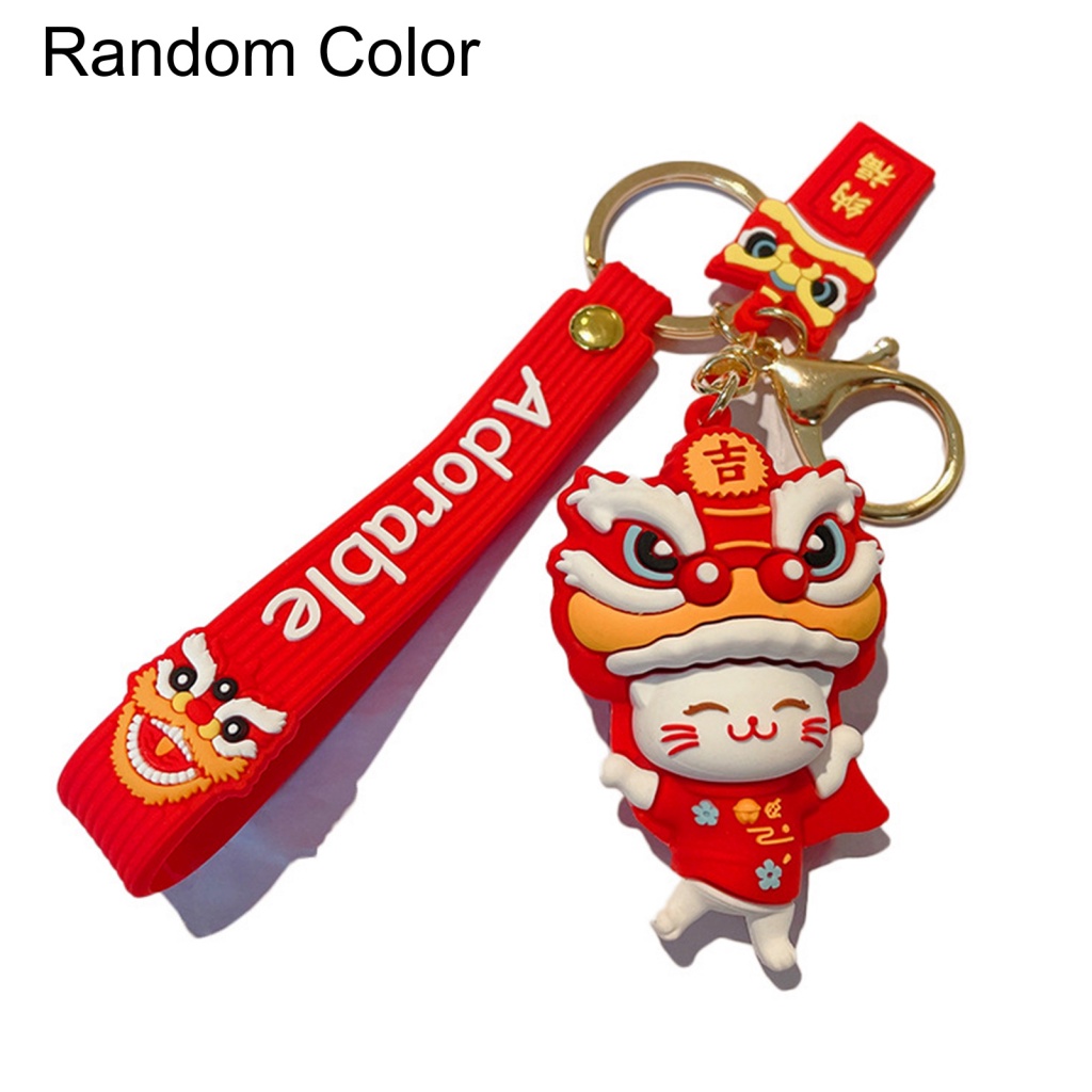 Set 2 Móc Khóa May Mắn Thiết Kế Tinh Xảo Dễ Thương Ví