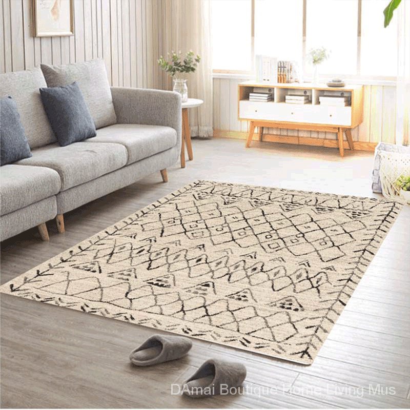Thảm Trải Sàn Phong Cách Dân Tộc Bắc Âu retro Trang Trí Phòng Khách / Ban Công