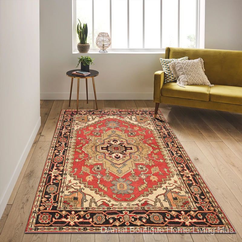 Thảm Trải Sàn Phong Cách Dân Tộc Bắc Âu retro Trang Trí Phòng Khách / Ban Công