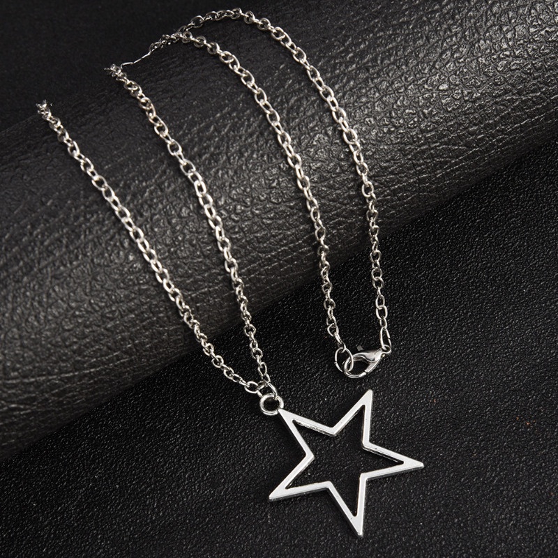 Thời Trang Vòng cổ Hình Ngôi Sao Năm Cánh Phong Cách punk vintage
