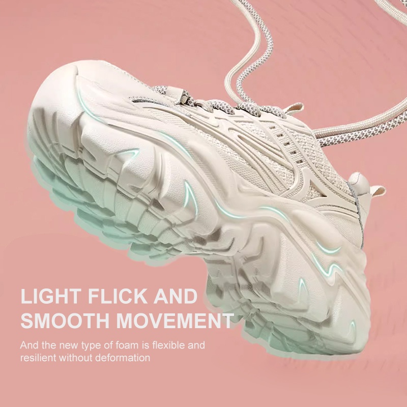 CAMEL SPORTS Giày Thể Thao Đế Dày Tăng Chiều Cao Thoải Mái Thời Trang Cho Nữ