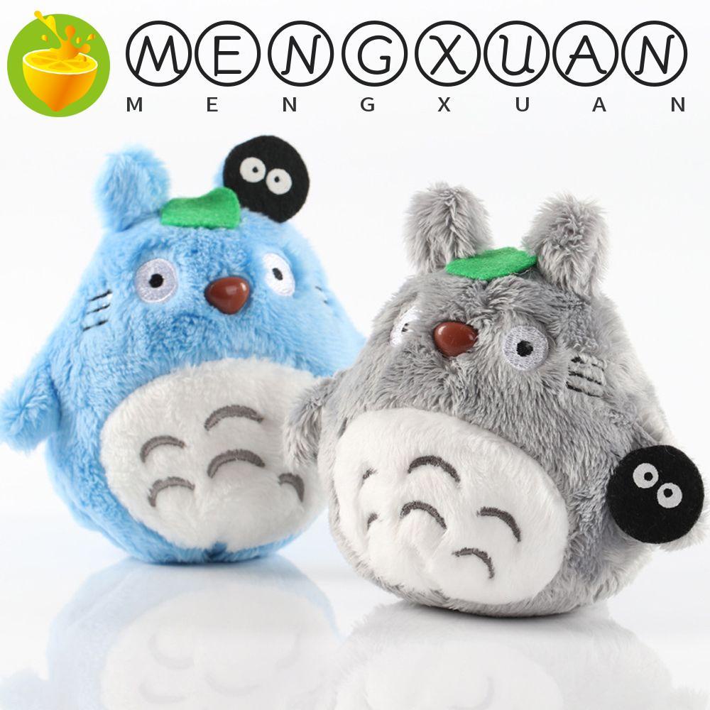 Mengxuan Đồ chơi nhồi bông totoro Mềm Mại Màu Xám & Xanh Dương Làm Quà Tặng Cho Bé