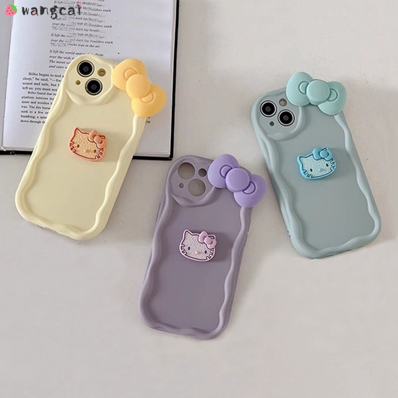 Ốp Điện Thoại Mềm Màu Kẹo Hình Mèo hello kitty 3d Cho oppo reno 7 5 4 pro 7z lite 4z 6 3 5g reno5