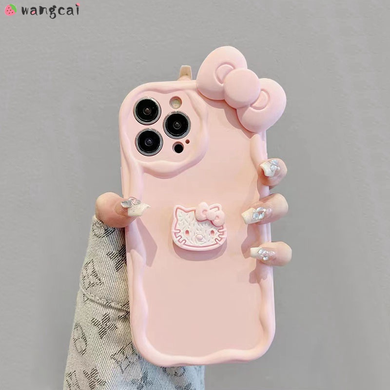 Ốp Điện Thoại Mềm Màu Kẹo Hình Mèo hello kitty 3d Cho oppo reno 7 5 4 pro 7z lite 4z 6 3 5g reno5