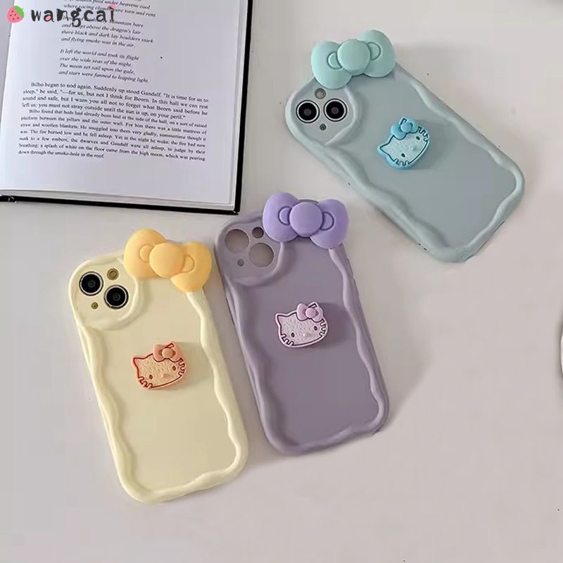 Ốp Điện Thoại Mềm Màu Kẹo Hình Mèo hello kitty 3d Cho oppo reno 7 5 4 pro 7z lite 4z 6 3 5g reno5