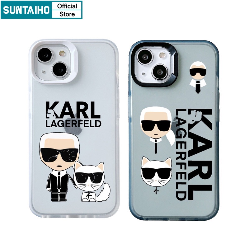 Suntaiho Ốp Điện Thoại tpu Silicon Mềm Cao Cấp Chống Sốc In Hình Chú Mèo Cho iphone 14 12 13 11 pro max ip 7 8 plus x xs xr xs max