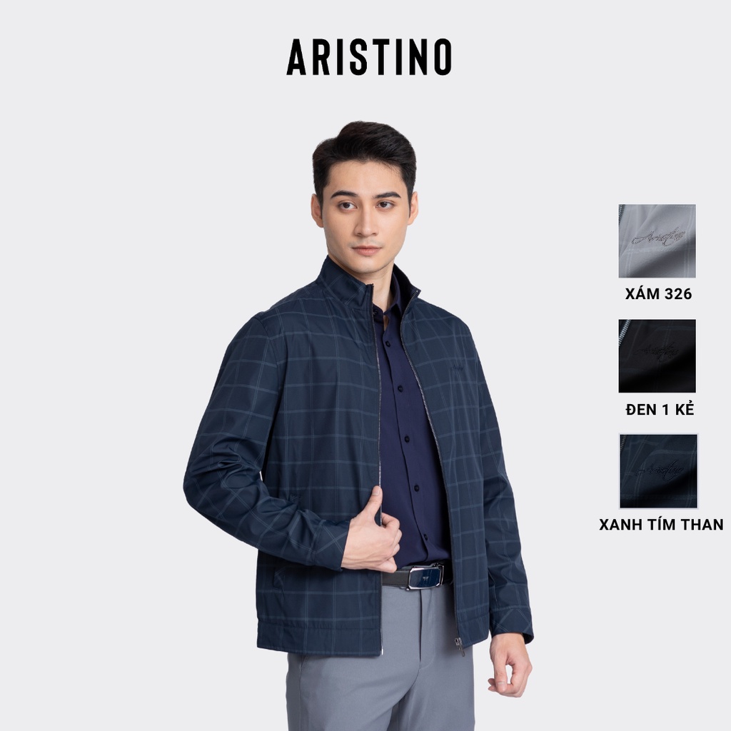 [NEW 2023] Áo khoác nam ARISTINO phom Regular fit suông nhẹ, thiết kế nam tính, màu sắc cơ bản, lịch sự - AJK050W3