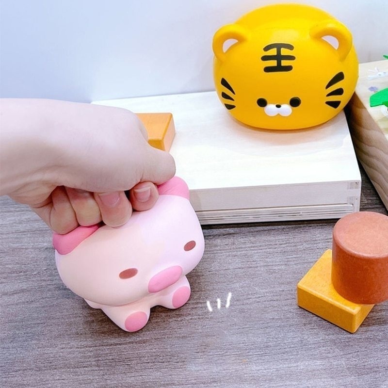 Mềm Đồ Chơi Bóp Tay Giảm Căng Thẳng Tạo Hình Dễ Thương