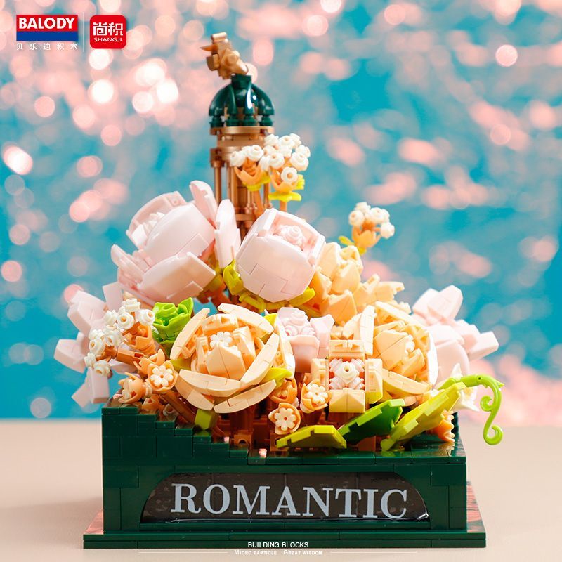 Bộ Đồ Chơi Lắp Ráp Mô Hình Đàn violin / Hoa Độc Đáo Thú Vị Cho Bé