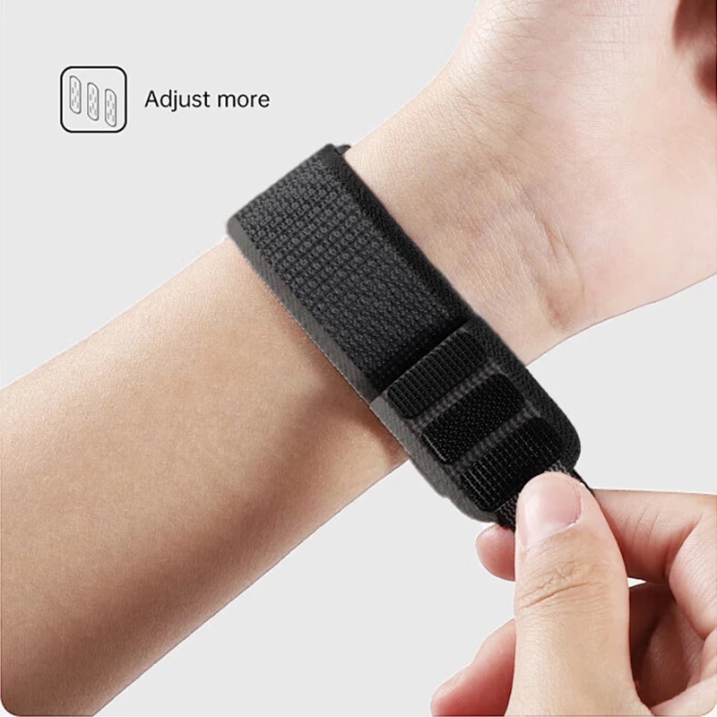 Dây Đeo Đồng Hồ Bằng nylon 43mm 47mm 6 4 5 44 40mm / pro 45mm / 4 classic 42 46mm Cho samsung galaxy watch 6