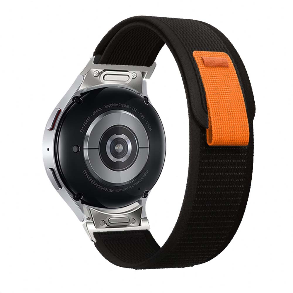 Dây Đeo Đồng Hồ Bằng nylon 43mm 47mm 6 4 5 44 40mm / pro 45mm / 4 classic 42 46mm Cho samsung galaxy watch 6