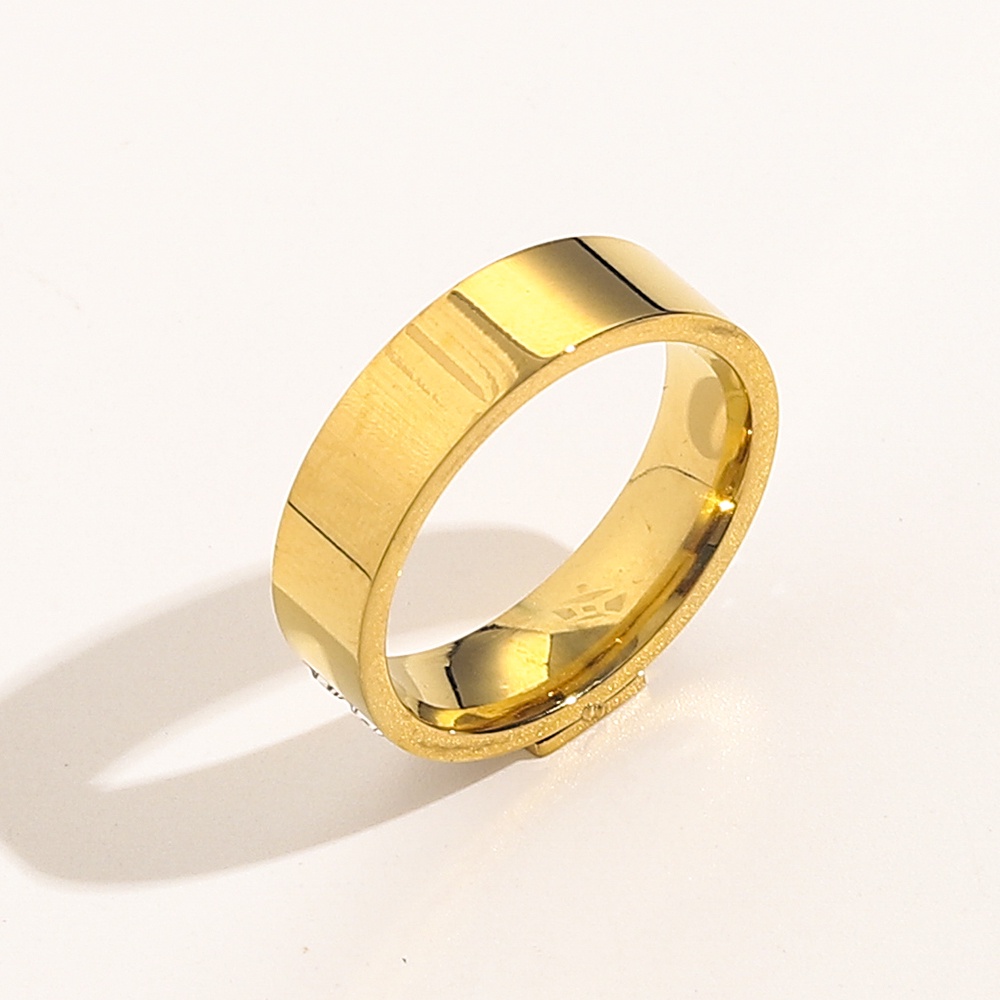 Louis vuitton Nhẫn lv Bạc 925 Phong Cách Hàn Quốc Đơn Giản Sáng Tạo Dành Cho Nữ