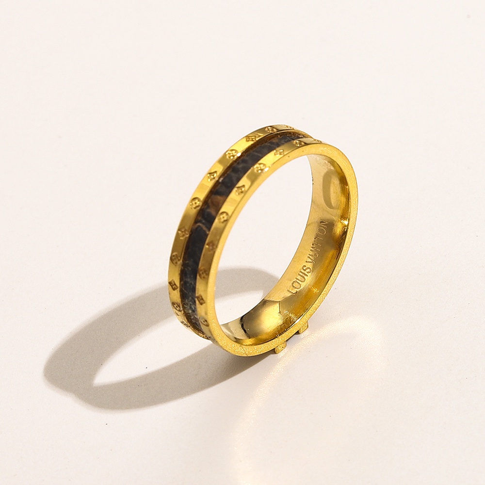 Louis vuitton Nhẫn lv Bạc 925 Phong Cách Hàn Quốc Đơn Giản Sáng Tạo Dành Cho Nữ