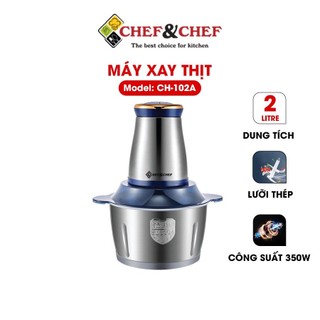 Máy Xay Thịt Đa Năng CHEF&CHEF Cối Inox