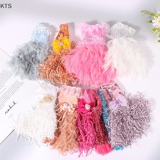 Kts đầm cưới công chúa dành cho búp bê 30cm
