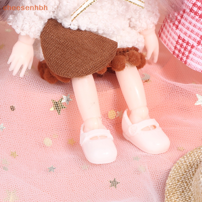 Chehbh Búp Bê mini 16cm Có Khớp Chuyển Động Kèm Quần Áo Dành Cho Bé Gái vn