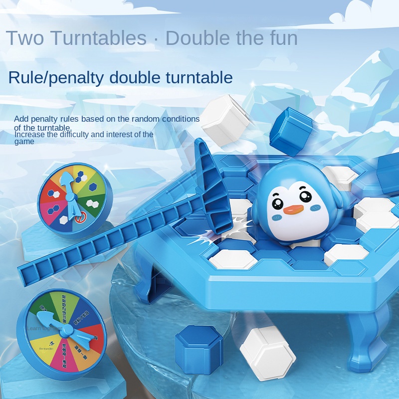 Đồ Chơi Phá Băng Chim Cánh Cụt / Giải Cứu Đá Chim Cánh Cụt Nhỏ / Trò Chơi Tương Tác Gia Đình Cho Trẻ Em