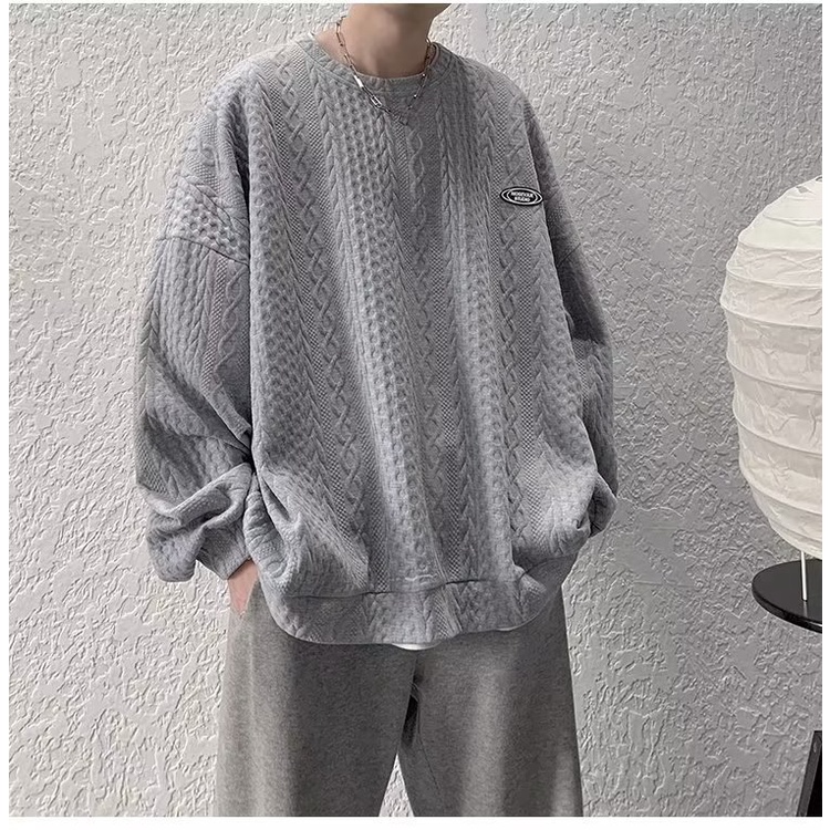 Áo Thun Tay Dài Phong Cách Đường Phố Hàn Quốc hzfmc2670 Thời Trang Xuân Thu Cho Nam