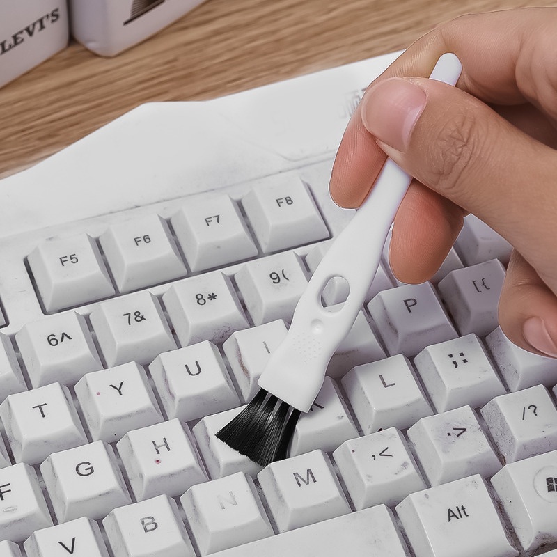 Bàn Chải nylon Linh Hoạt Đa Chức Năng / Đầu Vòi Hoa Sen Làm Sạch Lỗ Thoát Nước / Lỗ Điện Thoại Di Động / Bàn Phím mini