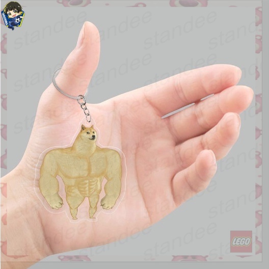 Móc Khóa 3cm Hình Chú Chó Shiba Inu Dễ Thương NLPSHOP anime
