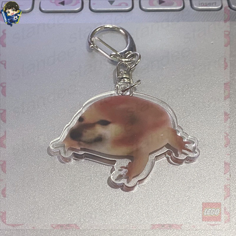 Móc Khóa 3cm Hình Chú Chó Shiba Inu Dễ Thương NLPSHOP anime