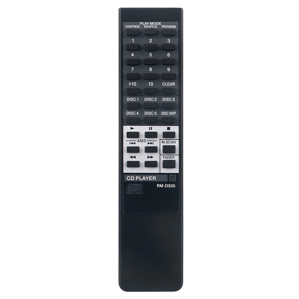 Mới RM-D335 Dành Cho Máy Nghe Nhạc Đĩa Nhỏ Gọn SONY Điều Khiển Từ Xa CDP-C365 CDP-C345 CDP-C335 CDP-