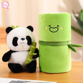 🔥2 trong 1🔥25/35cm gấu trúc ống tre gấu trúc nhồi bông gấu bông gấu trúc