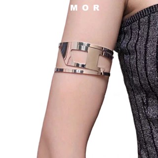 Nhẫn Hở Đeo Cánh Tay Bằng Thép Titan Khắc Chữ d Không Phai Màu Có Thể Điều Chỉnh Cho Nam Và Nữ