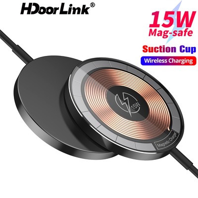 Hdoorlink Bộ Sạc Nhanh Không Dây 15w Cho i-phone 12 13 pro