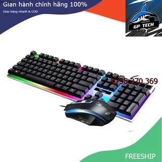 Combo chuột + Bàn phím giả cơ G21B Led, nút nảy giá rẻ