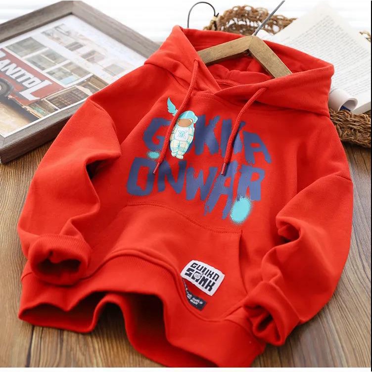 Áo Hoodie Dài Tay Phong Cách Hàn Quốc Mới Cho Bé Trai