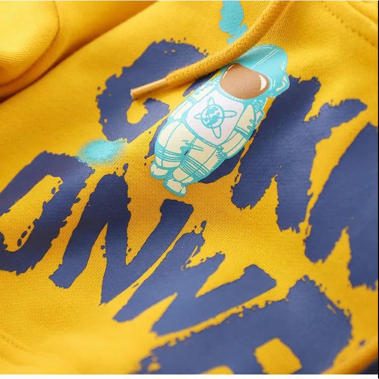 Áo Hoodie Dài Tay Phong Cách Hàn Quốc Mới Cho Bé Trai