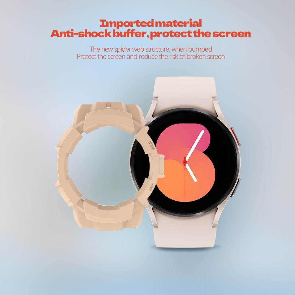 Khung Bảo Vệ Bằng pc Nhám Cho Đồng Hồ Thông Minh samsung galaxy watch 5 4 40mm 44mm galaxy watch 4 / 5 Ốp