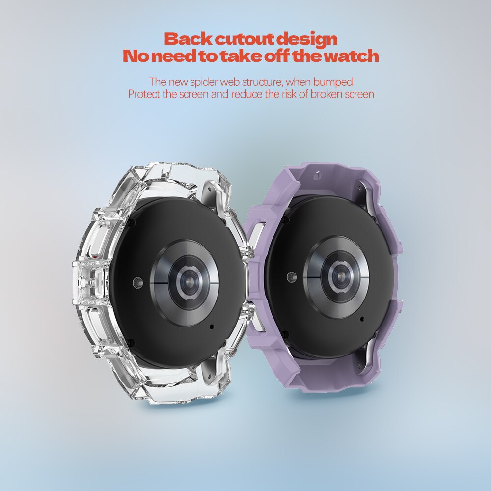 Khung Bảo Vệ Bằng pc Nhám Cho Đồng Hồ Thông Minh samsung galaxy watch 5 4 40mm 44mm galaxy watch 4 / 5 Ốp