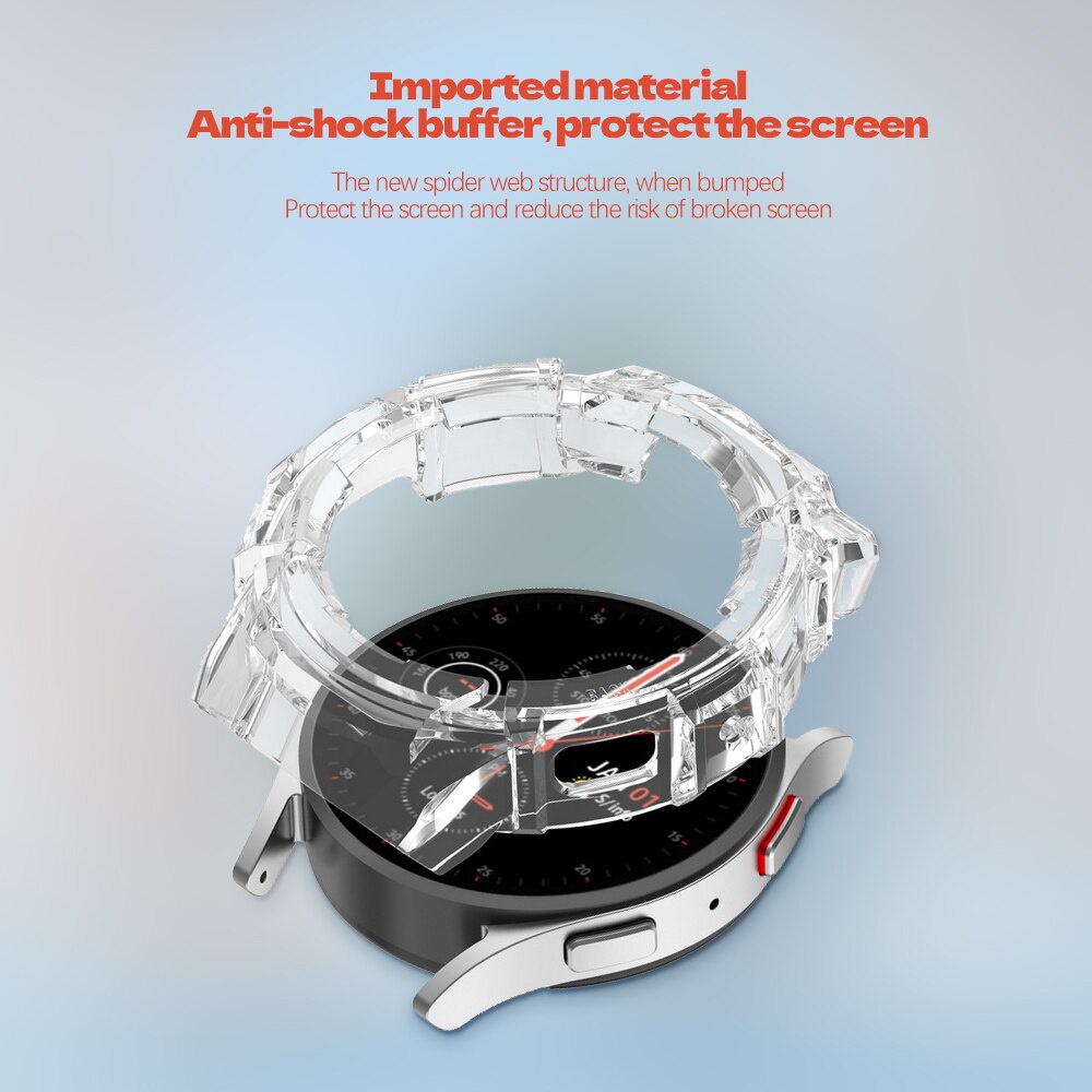 Khung Bảo Vệ Bằng pc Nhám Cho Đồng Hồ Thông Minh samsung galaxy watch 5 4 40mm 44mm galaxy watch 4 / 5 Ốp