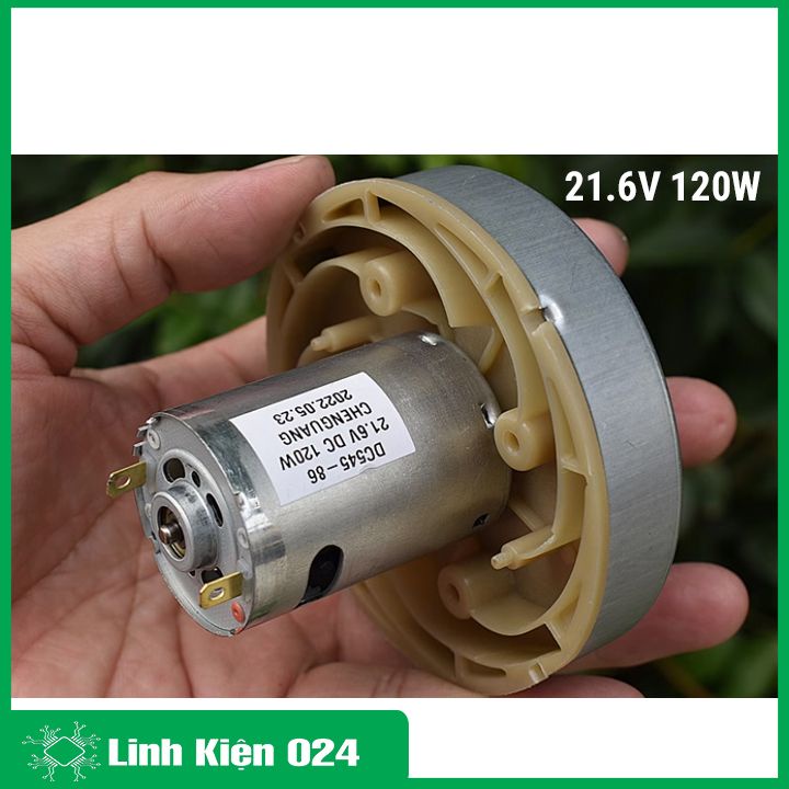 Động cơ máy hút bụi công suất cao 70W/120W cánh quạt hợp kim nhôm siêu khỏe