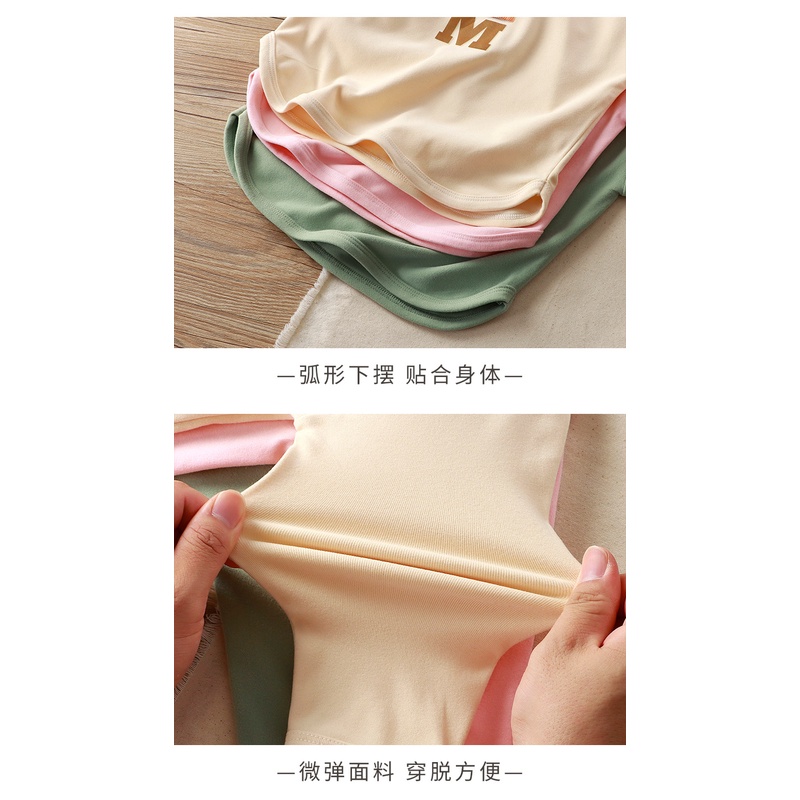 Áo Nhung Cổ Tròn Tay Dài In Chữ Phong Cách Đức Thời Trang Thu Đông Cho Bé Gái 80-150cm